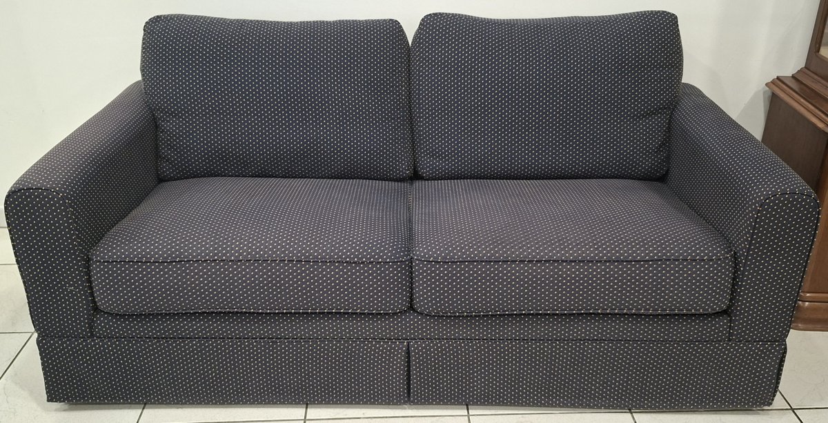 Canapé convertible en tissu